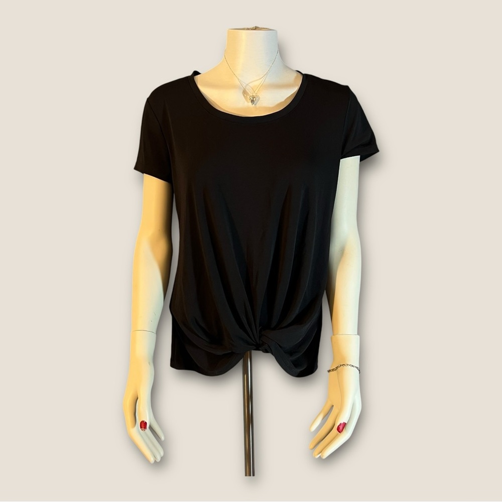 Candies Top Women’s Black Knot Top